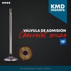 Disponible válvula de admisión de Chevrolet Cruze marca Gm 🔝