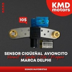 Sensor cigüeñal avioncito para Renault/symbol/Clío y Megane de la marca Delphi ⚡️