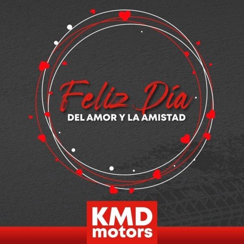 Desde @kmdmotors_ queremos desearte un feliz día del amor y la amistad 💘