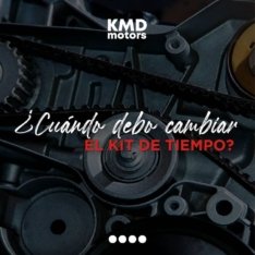 Los expertos en mecánica recomiendan revisar el kit de tiempo a los 60.000 y los 120.000 kilómetros.🏁