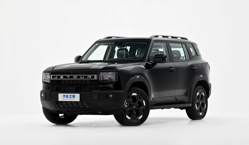 Jetour Freedom 2025 neuf noir, vue avant trois quarts